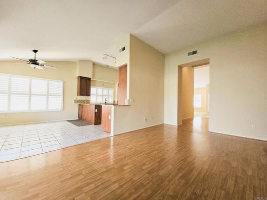 Empty room, Interior, Kitchen, Wood Texture Flooring