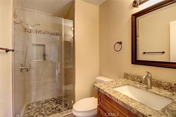 Bathroom, Glass Shower, Interior