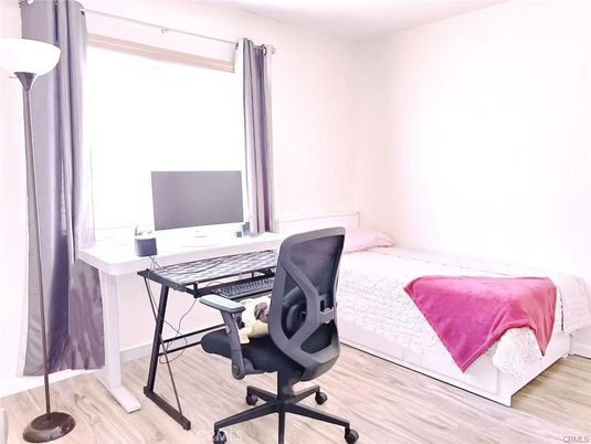 Bedroom, Home Office, Interior, Wood Texture Flooring