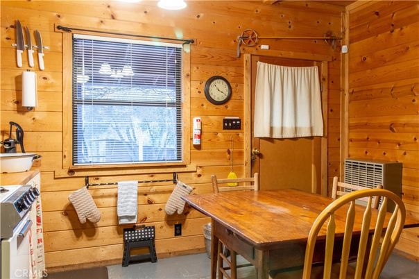 Dining room, Interior, Wooden Walls