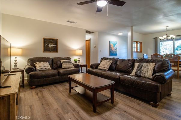 Chandelier, Dining room, Interior, Living room, Wood Texture Flooring