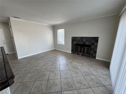 Empty room, Fireplace, Interior
