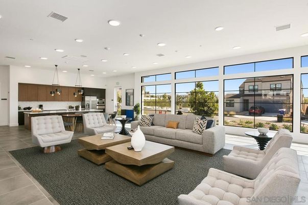 Interior, Kitchen, Living room, Pendant Lights, Recessed Lighting, Stainless Steel Appliances