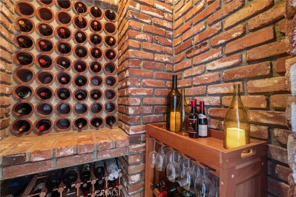 Interior, Stone Walls, Wine Storage