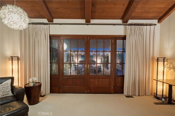 Chandelier, Interior, Wooden Beams, Wooden Ceilings