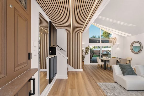 Dining room, Interior, Wood Texture Flooring