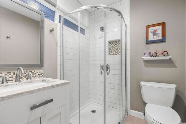 Bathroom, Glass Shower, Interior
