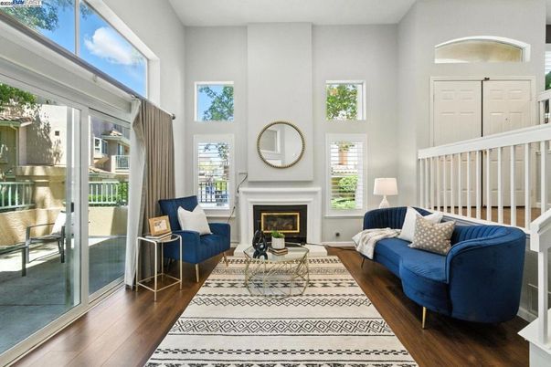 Fireplace, Interior, Living room, Wood Texture Flooring