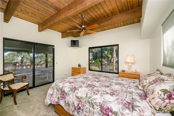 Bedroom, Interior, Wooden Beams, Wooden Ceilings