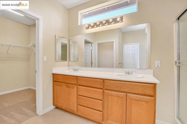 Bathroom, Dual Sink Vanities, Interior, Walk-in Closets