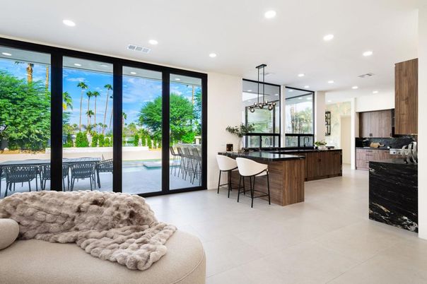 Dining room, Interior, Kitchen, Pendant Lights, Recessed Lighting