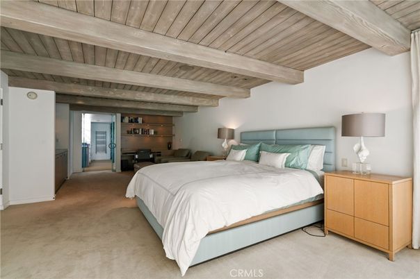Bedroom, Interior, Wooden Beams, Wooden Ceilings