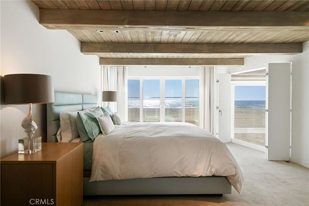 Bedroom, Interior, Water, Wooden Beams, Wooden Ceilings