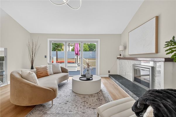Fireplace, Interior, Living room, Water, Wood Texture Flooring