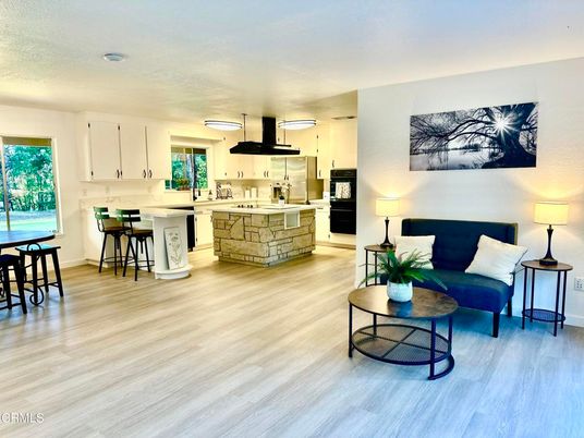 Interior, Kitchen, Living room, Wood Texture Flooring