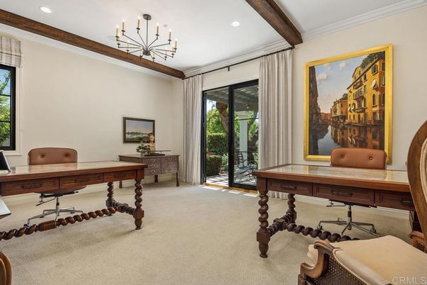 Home Office, Interior, Recessed Lighting