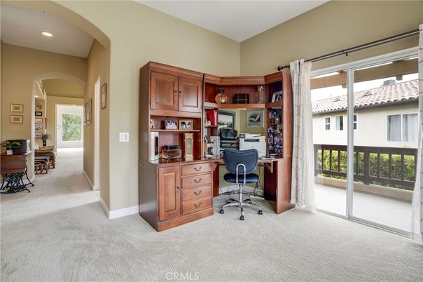 Home Office, Interior, Recessed Lighting