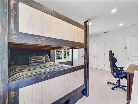 Bedroom, Home Office, Interior, Recessed Lighting