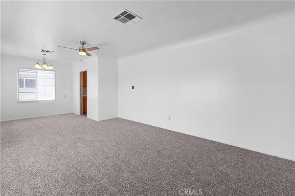 Chandelier, Empty room, Interior
