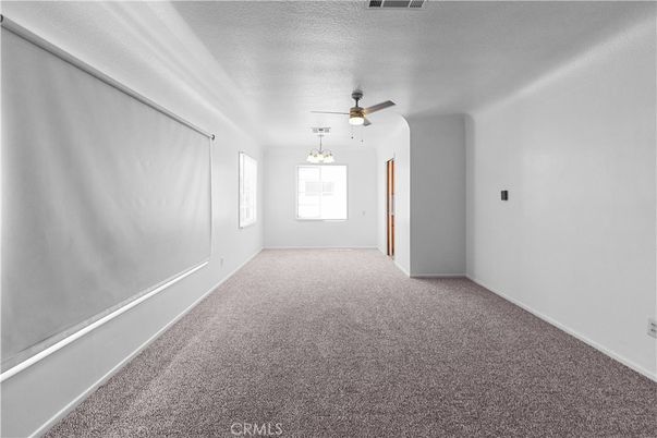 Chandelier, Empty room, Interior