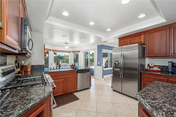 Interior, Kitchen, Recessed Lighting, Stainless Steel Appliances