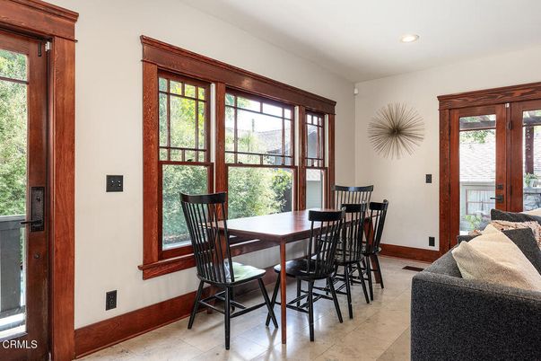 Dining room, Interior, Recessed Lighting