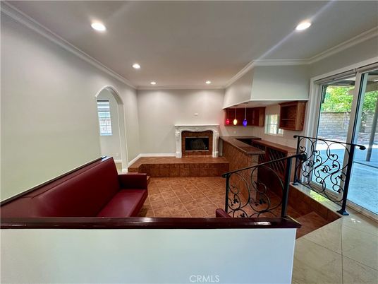 Fireplace, Interior, Recessed Lighting, Water