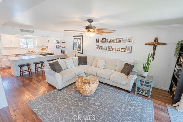 Interior, Kitchen, Living room, Wood Texture Flooring