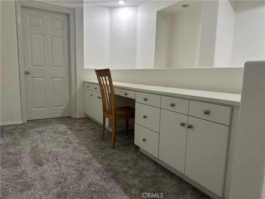 Home Office, Interior, Recessed Lighting