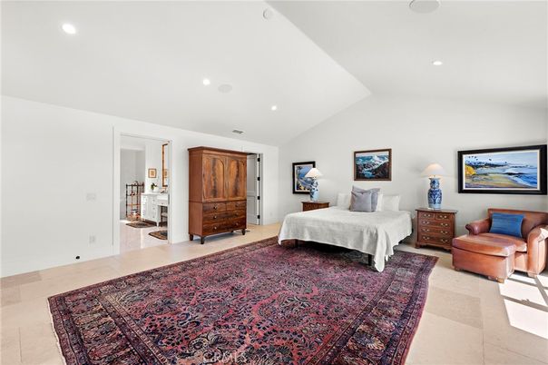 Bedroom, Fireplace, Interior, Recessed Lighting