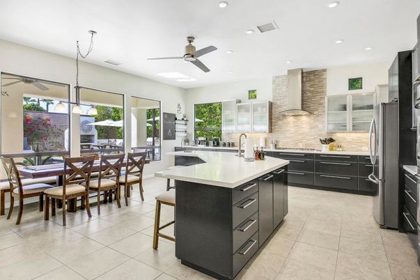 Dining room, Interior, Kitchen, Pendant Lights, Recessed Lighting