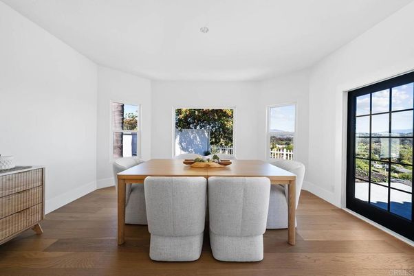 Dining room, Interior, Wood Texture Flooring