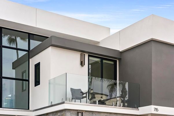 Exterior, Facade, Modern