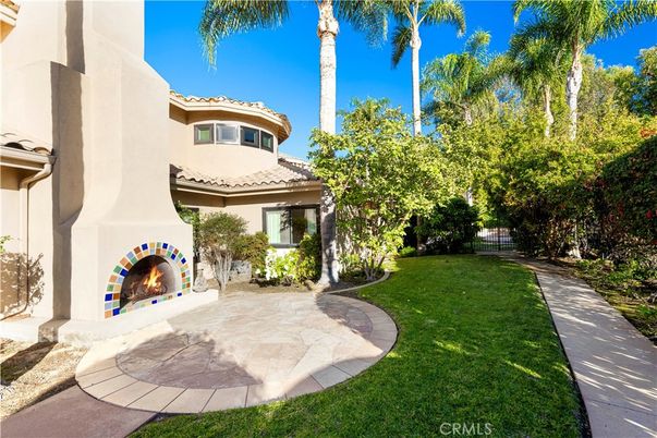 Backyard, Exterior, Fireplace