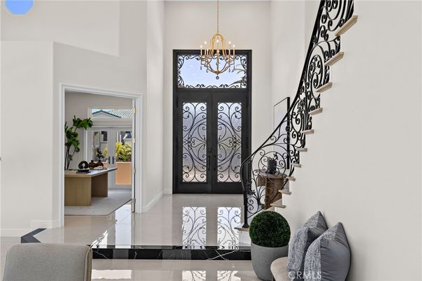 Interior, Marble, Pendant Lights