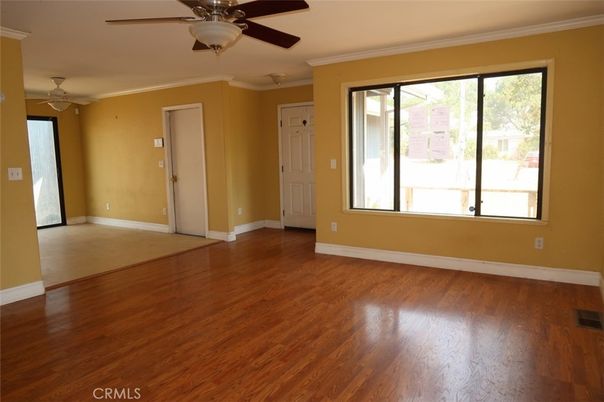 Empty room, Interior, Wood Texture Flooring