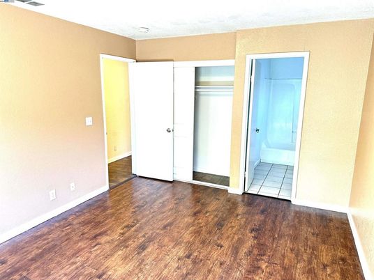 Bathroom, Empty room, Interior, Wood Texture Flooring