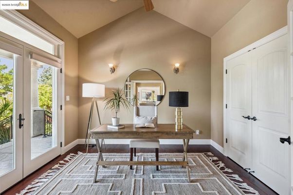 Home Office, Interior, Wood Texture Flooring
