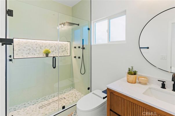 Bathroom, Glass Shower, Interior