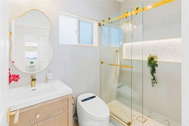 Bathroom, Glass Shower, Interior