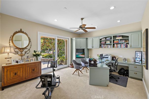 Fitness Equipment, Home Office, Interior, Recessed Lighting