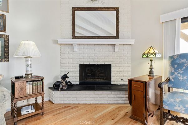 Fireplace, Interior, Stone Walls, Wood Texture Flooring