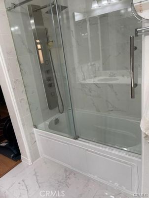 Bathroom, Glass Shower, Interior, Marble, Marble Walls