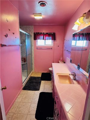 Bathroom, Glass Shower, Interior, Tile Countertops