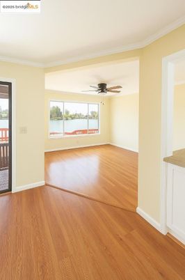Empty room, Interior, Water, Wood Texture Flooring
