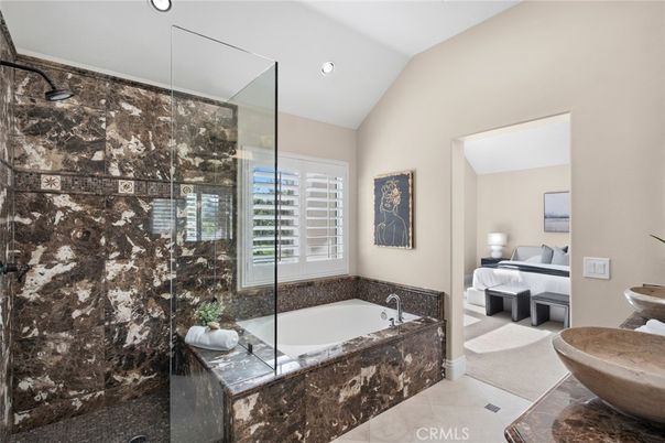 Bathroom, Bedroom, Glass Shower, Interior, Recessed Lighting