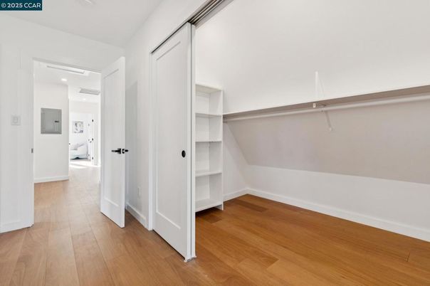 Interior, Recessed Lighting, Walk-in Closets, Wood Texture Flooring