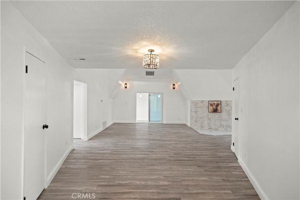 Interior, Marble Walls, Wood Texture Flooring
