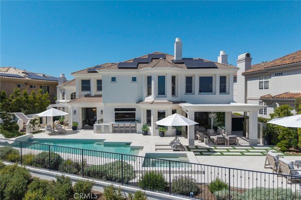 Exterior, Pool, Solar Panels