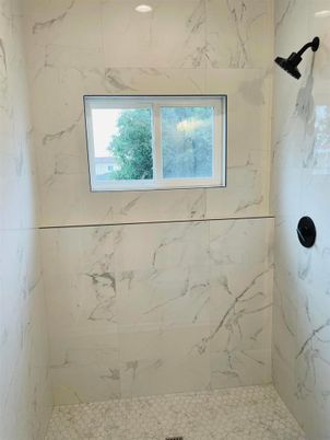 Bathroom, Interior, Marble Walls